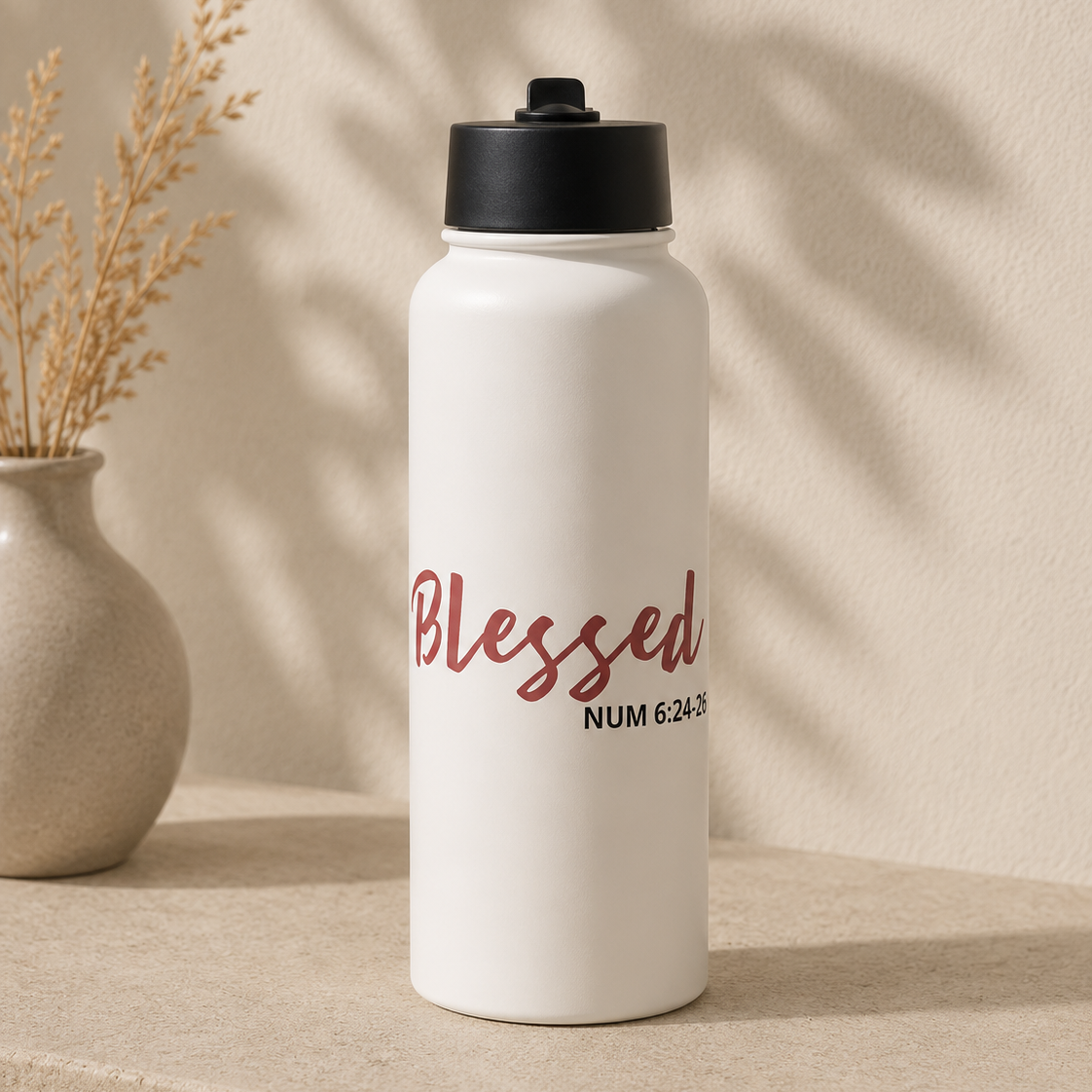 Blessed Bottle – Straw Edition